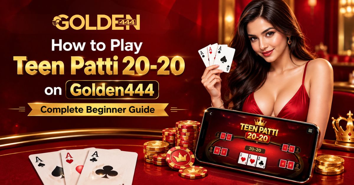 How to Play Teen Patti 20-20 Golden444